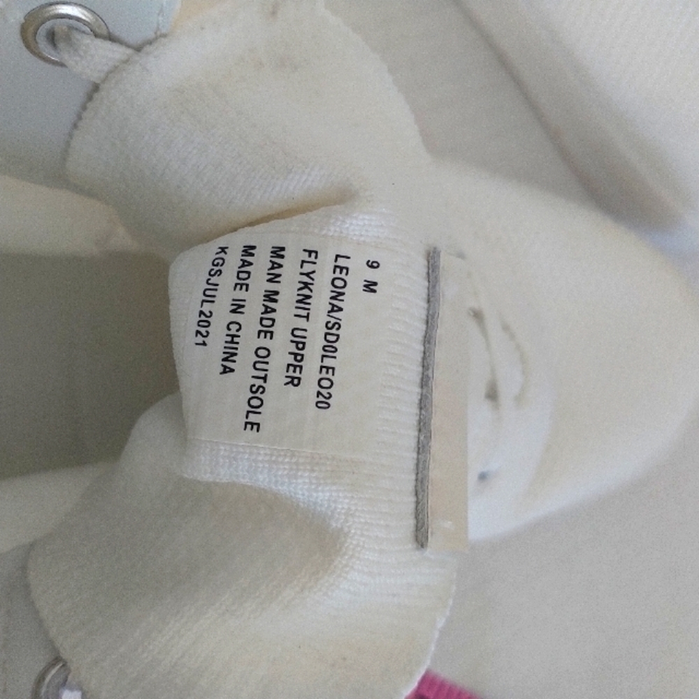 Splendid Leona High Top Lace Ivory Sneakers Nordstrom Rack 9M - Picture 7 of 11